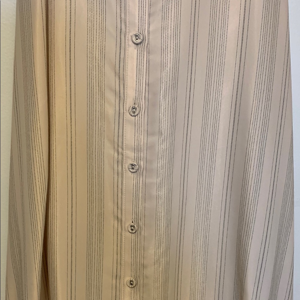 H&M Cream Ruffled Off-Shoulder Maxi Dress - Picture 3 of 4